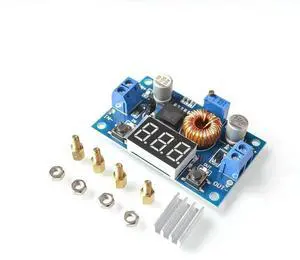 5A 75W XL4015 DC-DC Converter Adjustable Step-Down Module 4.0-38V to 1.25V-36V DIY Adjustable Power Supply