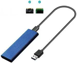 FOR M.2 SSD Case USB 3.1 TO M.2 NGFF SSD Enclosure Solid State Drive External Case Adapter UASP SuperSpeed for 2242 2260 2280 M2 SSD