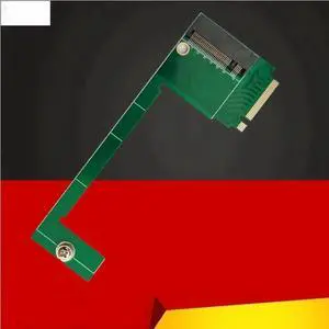 FOR SSD Adapter PCIE4.0 M.2 SSD Memory Card Riser Converter Transfer Board 90 Degrees Transfercard for Handheld