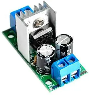 LM7805 LM7812 DC/AC Three Terminal Voltage Regulator Power Supply Module 5V 9V 12V Output 1.2A