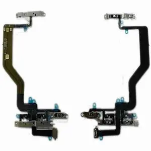 12 A2172 12 Pro A2341 12 Pro Max Power On/Off Flex Cable With Metal Pieces Ribbon