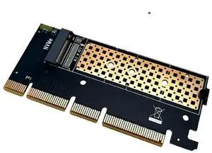 FOR PICE to M2 Adapter NVMe SSD NGFF PCIE M2 Riser Card Adapter 64Gb PCI Express 4.0 X4 X8 X16 Supports 2230 2242 2260 2280 m.2 NVME