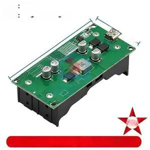Type-C 15W 3A 18650 Charger Module DC-DC Step Up Booster Fast Charge UPS Power Supply Converter 5V 9V 12V