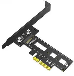 FOR PCIE NVME Adapter PCI Express 3.0 X4 to M.2 NVME M Key Expansion Card Riser with Low Bracket Supports 2242 2260 2280 M2 NVME SSD