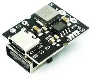 Type-C USB 5V 2A Boost Converter Step-Up Power Module Charging Protection Board LED Display USB DIY Charger