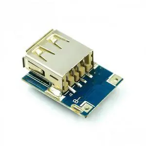 5V Boost Step Up Power Module LiPo Charging Protection Board LED Display USB DIY Charger 134N3P Program