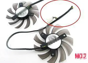 FOR PLD08010S12H Fan For GTX 560 460 Ti R7 260x R270X 560 Ti GTX 1050 TI 6930 7850 GTX 550 750 Ti HD7870
