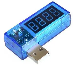 Digital USB Mobile Power charging current voltage Tester Meter Mini USB charger doctor voltmeter ammeter
