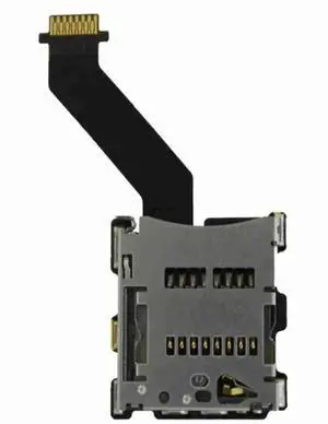 Micro SD Memory Card Reader Contact Slot With Flex Cable Ribbon Replacement Part 10 M10