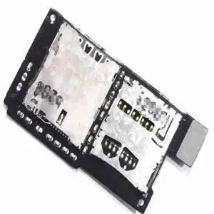 SIM and Micro SD Memory Card Reader Contact Holder Flex Cable Replacement Part SV