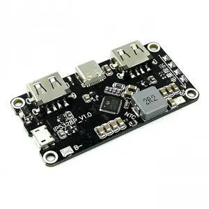 IP5328P Dual USB 18650 Charger treasure Tpye-c 3.7V to 5V 9V 12V Step up Fast Quick Charger Circuit Board QC2.0 QC3.0