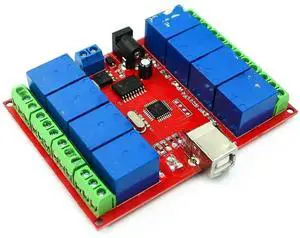 5V 12V 2 4 8 Channel USB Relay Control Switch Programmable Computer Control Smart Home PC Intelligent Controller