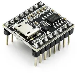 JQ8900-16P voice broadcast module customized music intelligent voice broadcast USB serial port MP3 recognition module