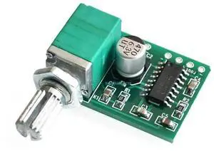 PAM8403 mini 5V digital amplifier board with switch potentiometer can be USB powered GF1002