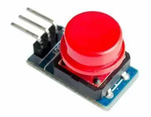 5pcs/lot 12X12MM Big key module Big button module Light touch switch module with hat High level output