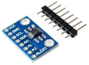 High Accuracy Temperature Sensor MCP9808 I2C Breakout Board Module 2.7V-5V Logic Voltage