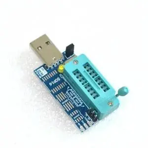 CH341 B Board MX25L6405 W25Q64 USB Programmer LCD Burner Progammer 24 25 Series