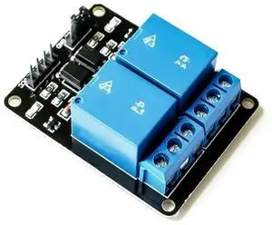 With optocoupler 2 channel 2-channel relay modules relay control panel PLC relay 5V two way module