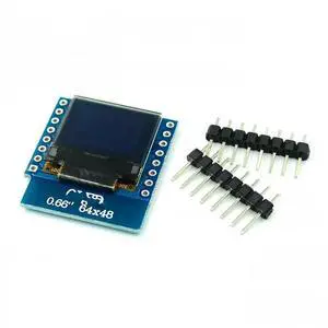 0.66 inch OLED Display Module D1 MINI 32 Module 32 64x48 0.66 LCD Screen IIC I2C OLED