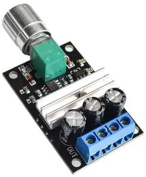 DC 6V 12V 24V 28V 3A PWM Motor Speed Controller Adjustable Speed DC Motor Driver Forward Reverse Switch