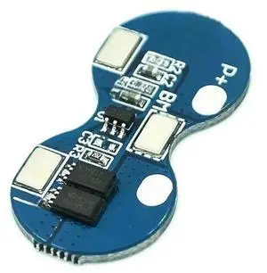 2S 18650 Charger Protection Board 7.4V Overcurrent Overcharge Overdischarge Protection 4A 2 Series BMS