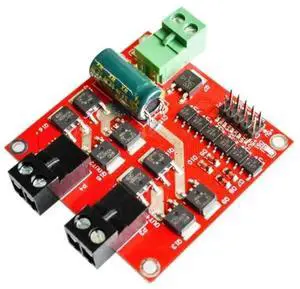7A 160W Dual DC Motor Drive Module Industrial Grade Positive Negative PWM Speed L298 Logic XY-160D