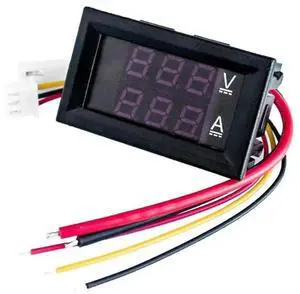 DC 100V 1A 10A 50A 100A Mini 0.28inch LED DC Digital Voltmeter Ammeter Volt Ampere Meter Amperemeter Voltage/amperimetro
