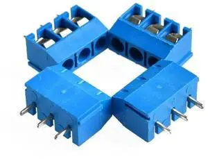 10PCS KF301 3 Pin Screw Connector 5mm Pitch 5.08-301-3P 301-3P 3pin