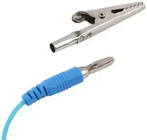 2 Pcs Strap Antistatic Wristband Bracelet With Extendable Long Cord Grounding Wire Alligator Clip Anti Static Wrist Strap