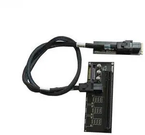 FOR NVMe M.2 NGFF to PCIe 3.0 x4 x16 Riser Card for External Video Card Graphics Card NVME to PCI Express x16 Riser Board with Cable