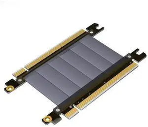 FOR Computer Cable PCIe 16X PCI Express Extension Cable Riser PCI-E 16X to 16X Extender Riser Card Adapter Flexible Cable