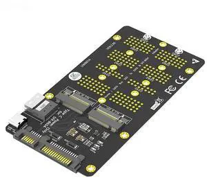 FOR M2 SSD Adapter M.2 NVME M Key to SFF-8654 with Type C Power M.2 SATA B Key to SATA 2.5" Board Support 2230 2242 2260 2280 M2 SSD