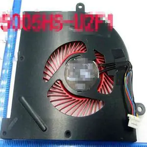 FOR Cooler Fan For GS63VR GS63 GS73 GS73VR MS-17B1 Stealth Pro A-POWER CPU BS5005HS-U2F1 GPU BS5005HS-U2L1 Cooling Red