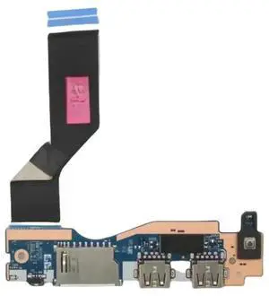FOR 5-15IIL05 81YK 5-15ITL05 USB SD Card Switch Power Button Board With Cable 5C50S25126 GS557 NS-C681