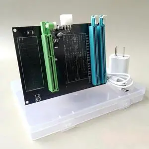 FOR AGP PCI-E Graphics Card Tester CPU with Light Test Stand Fake Load Computer Motherboard Repair Tool