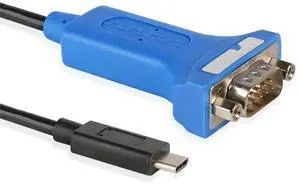 FOR Type-C USB-C to RS232 serial converter adapter cable win10 type c to db9 COM Converter