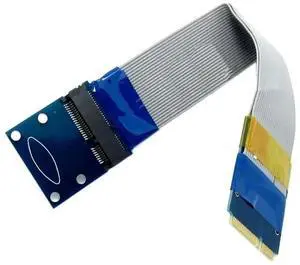 FOR PCI Express MINI PCI-E 52 Pin Notebook Ribbon Extension Adapter Cable 15cm