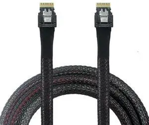 FOR Slim SAS SFF-8654 4i To SFF 8654 4i 12G 24G High-Speed Con tion Cable 38P
