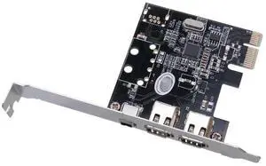 FOR PCI-E 1X to 1394 Card 3 Port DV HD Video Capture Card pcie to 1394a 1394b 6pin VT6315N