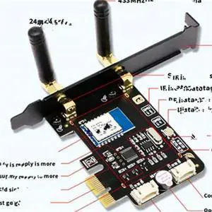 FOR Wifi Computer Power Reset Switch PCIe Card for PC Destop Computer,APP Remote Control,Support Home,PRO Card L