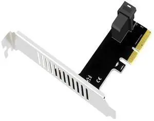 FOR PCI Express To SFF-8643 Adapter For PCIe NVMe U.2 SSD - U.2 2.5 NVMe SSD Adapter PCIE 4X Adapter,Compatible With X4 X6 X8 Slot