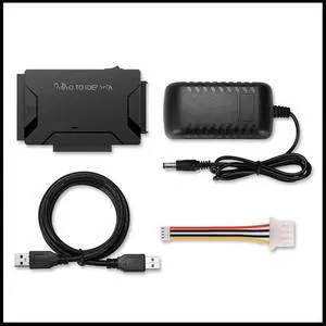 FOR 2.5 3.5 Adapter USB3.0 USB 3.0 Data Transfer to SATA IDE Combo External Converter (EU Plug)
