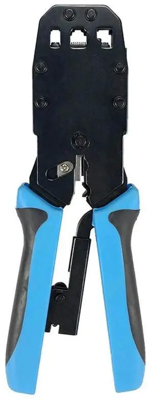 FOR RJ45 Network Crimper 10P 8P 6P 4P Crimping Tools Stripper for RJ45 RJ11 RJ12 RJ50 Con tor Ethernet Cable