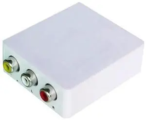 FOR RCA AV to HDMI Converter Adapter Mini Composite CVBS to HDMI AV2HDMI Converter in Retail Package 1080P
