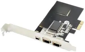 FOR PCI-E 1x to IEEE 3 PORTS 1394 Pcie Firewire Controller Card 1394 4PIN 9PIN Adapter VIA VT6308 Chipset 1394A 1394B sound card FOR PCI-E 1x to IEEE 3 PORTS 1394 Pcie Firewire Controller Card 1394 4PIN 9PIN Adapter VIA VT6308 Chipset 1394A 1394B sound card