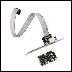 FOR RJ45 LAN Gigabit Ethernet Mini PCI Express PCI E Network Adapter MINI PCIE Gigabit Network Card for I210 1000M