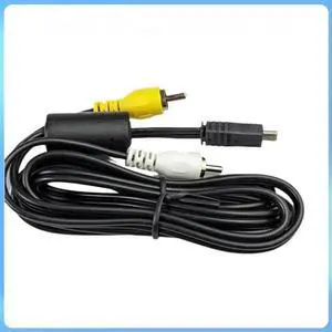 FOR 3pcs/lot AV Cable for EG-CP16 8 Pin 2RCA Cord AW100 AW110 L840 L830 L820 L810 S9100 S1200pj D7100 D3200 D3300 D520
