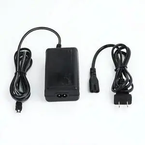 FOR AC/DC Power Adapter For Camcorder AC-L200 A AC-L200B L200C
