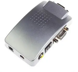 FOR Universal PC VGA to TV AV RCA Signal Adapter Converter Video Switch Box ts NTSC PAL