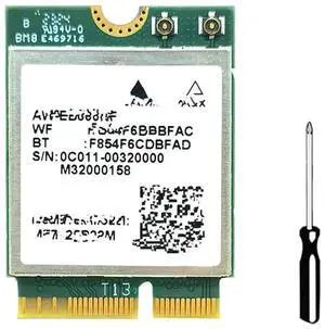 FOR MT7925 WIFI 7 Card 5400Mbps M.2 Triple Band 2.4G/5G/6G 5.3 WiFi Card Adapter for Win10/Win11